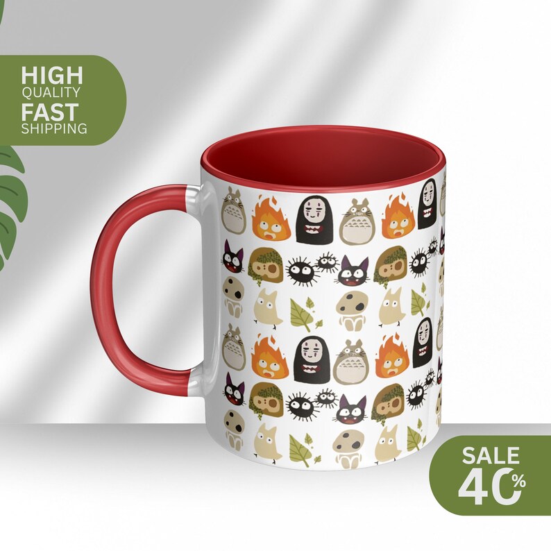 studio ghibli cup, studio ghibli gifts, ghibli mug, studio ghibli merch, whimsical mug, howls moving castle, princess mononoke, anime ghibli, ghibli mugs, ghibli christmas, ghibli gifts, mug, funny mug, mug wrap, personalized mug, ceramic mug, coffee mug, studio ghibli mug, studio ghibli, ghibli, studio ghibli gift, studio ghibli decor, travel mug, anime mug, 15oz mug, tea mug, 11oz mug, kawaii mug, mononoke mug, spirited away mug, calcifer, totoro, anime gift, kikis delivery, spirited away