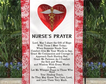 Nurse Prayer Print - Etsy