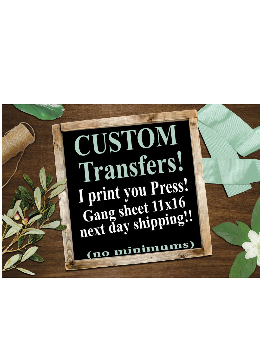 Custom Iron on Transfers, Custom Prints, Transfers Ready for Press,full Color Bulk Wholesale