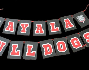 College Bound Banner - College Graduation - High School Graduation - Custom College Banner - Any School Banner - Pick your school colors