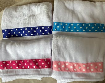 Manta para recién nacido / Manta suave de poliéster para bebé / Regalo para baby shower