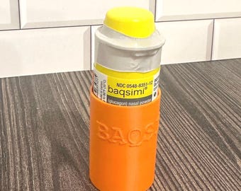 Magnetic Glucagon Holder | Type 1 Diabetes Emergency Kit | Nasal Spray Fridge Holder