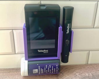 Teladoc Health Compatible Holder | Blood Sugar Monitor | Diabetes Kit | Organizer | Diabetic Gifts