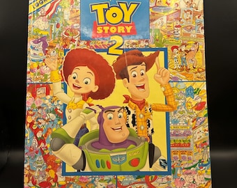 Vintage 1999 Toy Story 2 Look and Find Book First Edition First Printing Unmarked Disney Pixar