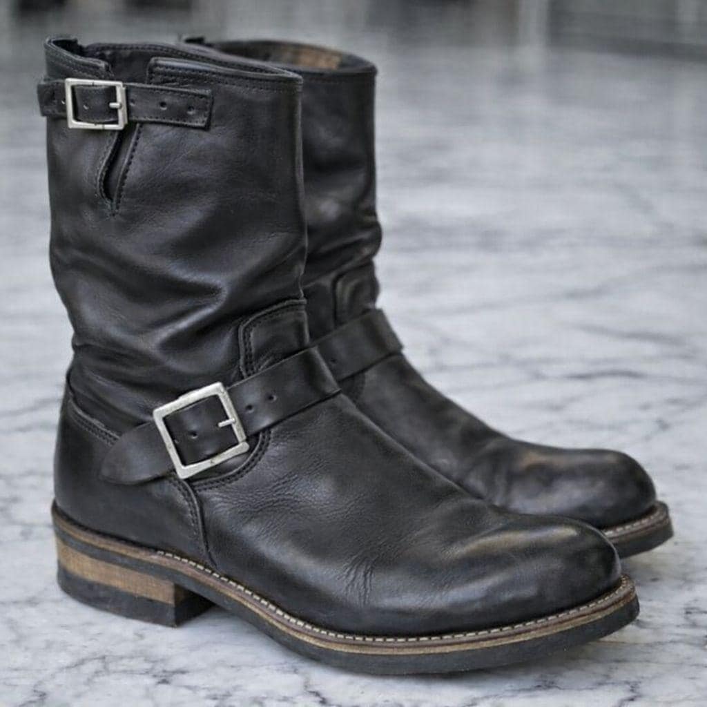 80s Engineer Boots - Etsy New Zealand