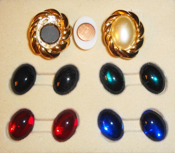 KJL Kenneth Jay Lane Interchangeable Earrings, Mu… - image 14