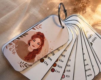 Personalized swatch card • ohuhu 320
