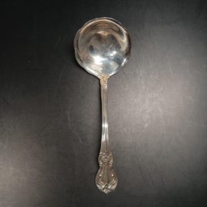 Towle Old Master Sterling Ladle 6.75" 55g 1930s Floral Scroll