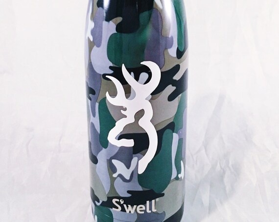 Camo Swell Bottle - Male, Father's Day, Hunter, Outdoors, Outdoorsman, Woodsman, Groosmen Swell Bottle