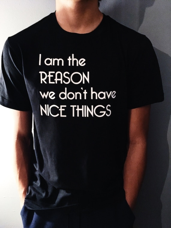 I am the Reason we don't have Nice Things Shirt