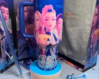 Caja elegante de 40 oz de la taza Demon Hunters del K-pop