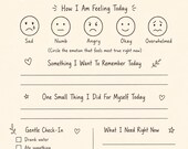 Daily Grief & Loss Planner Printable PDF | Grief Journal | Bereavement Planner | Mental Health Printable | Digital Download
