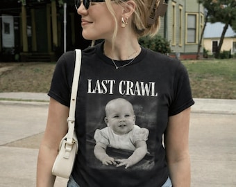 Custom Last Crawl Graduation 2026 Shirt, Custom Senior Bar Crawl Baby Tee, Personalized Picture Shirt,Graduation Gift, Custom Photo Shirt