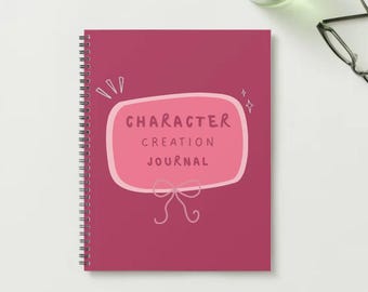 Dziennik tworzenia postaci | Zeszyt ćwiczeń OC | Oryginalny zeszyt ćwiczeń projektowania postaci | Pobieranie cyfrowe