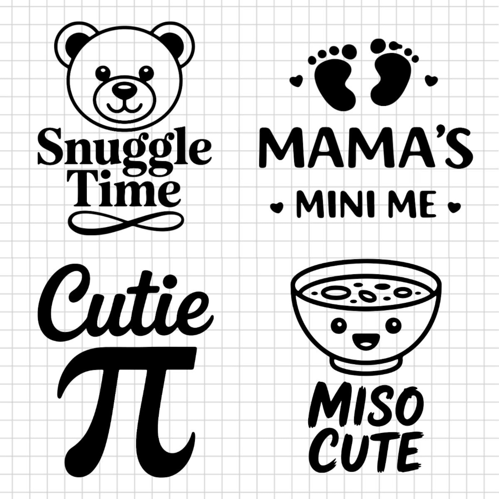 50 Funny Baby SVG Bundle, Sassy Onesie Quotes, Puns for Cricut - Etsy