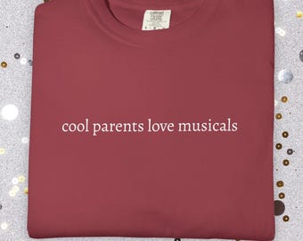 Parents Love Musicals Shirt | Nonbinary Theatre Tee