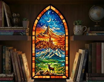 Fantasy Book Nook, Throne of Glass Inspired Sarah J Maas Merch, Bookish Gift for Readers, Velaris ACOTAR, Fantasy Reading Gift