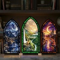 SJM Universe Book Nook, Sarah J Maas Inspired Fantasy Bookshelf Insert Lamp, Maasverse Bookish Decor, ACOTAR TOG Crescent City product logo