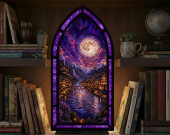 Cantinho de Leitura Velaris Night Court, Cantinho de Leitura ACOTAR, Porta-Velas Apanhador de Sol Cidade da Luz das Estrelas, Presente para Leitores, Presente para Amantes de Livros, Decoração para Cantinho de Leitura