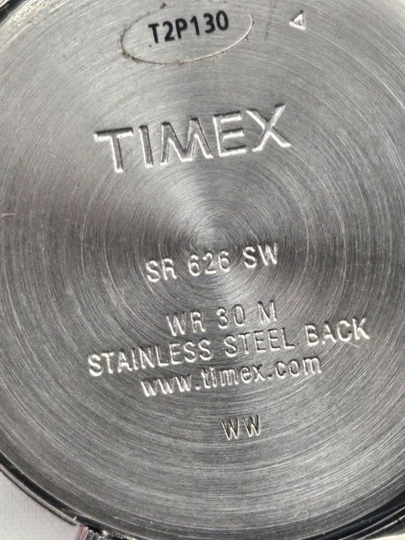 New TIMEX T2P130TN Green Python Patterned Leather… - image 5