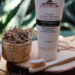 Natural Chilcuague Toothpaste | Kaolin Clay  | Fluoride Free