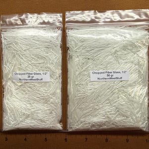 Chopped Fiberglass, 1/2" Long