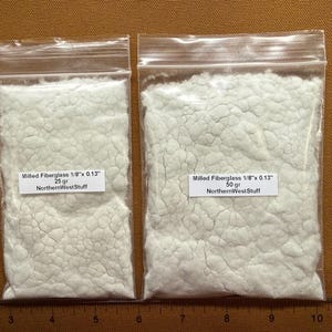 Milled Fiberglass, 1/8" x 0.13" Resin Thickener