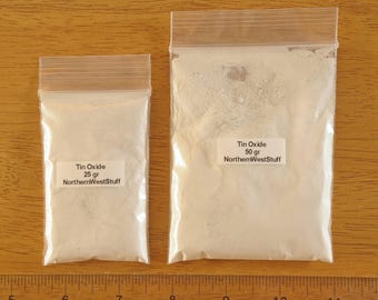 Tin Oxide Powder – Ceramic Glaze Opacifier, Fine Polish