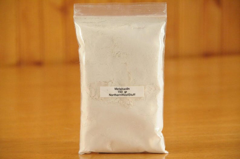 Metakolin Powder Incon Metakaolin (meta Kaolin) for Pozzolan Concrete, Calcined - Etsy
