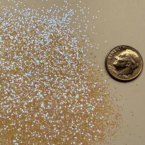 Crystalina, Iridescent Flake, Yellow-Blue, 0.015"