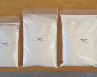French Chalk, Very Fine and White, For Gesso