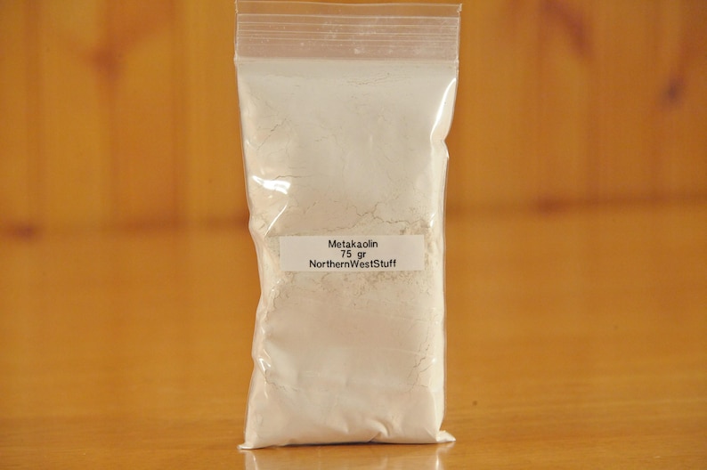 Metakolin Powder Incon Metakaolin (meta Kaolin) for Pozzolan Concrete, Calcined - Etsy