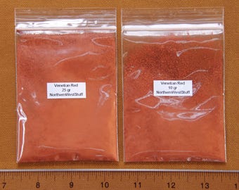 Venetian Red, Natural or Synthetic, Variant of Red Iron Oxide Fe2O3