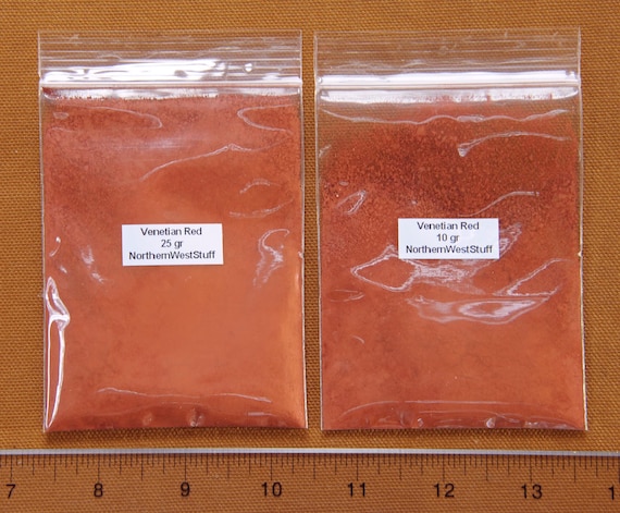 Venetian Red, Natural or Synthetic, Variant of Red Iron Oxide Fe2O3