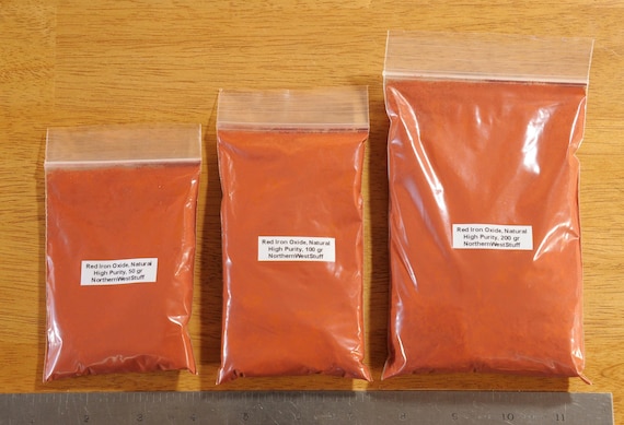 Red Iron Oxide, Natural, High Purity
