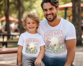 Comfort Colors Mickey Goofy Golf Tournament Shirt, I Thought It Was A Golf Ball Epcot Shirt, Golf Tshirt, Family Trip