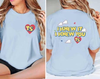 Vintage I Knew It I Knew You Shirt, Cute Toy Story 5 Friendship Tee,Woody Buzz Lightyear Outfit Bestie Gift, Toy Story 5 Family Matching Tee