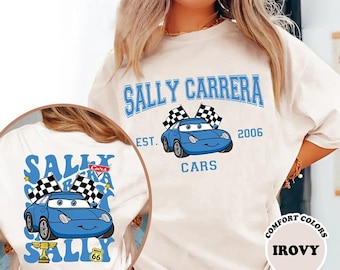 Vintage Cars Sally Shirt, Disneyland Sally McQueen Cars Tee, DisneyCars Character Shirt Gift, Cars Movies Fan Gift, Disneyland Shirt 2026