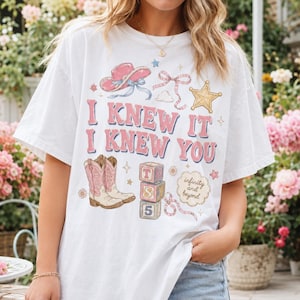 Retro Toy Story 5 Comfort Colors Shirt, Gift For Toy Story Fan, Toy Friends Shirt, Nostalgic Toy Story 5 Shirt, I Knew It I Knew You Tee image 1