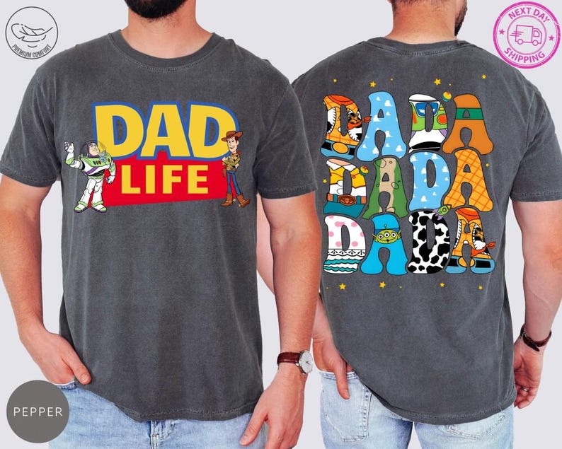 Comfort Toy Story Dada Shirt, Dad Life Shirt, Disneyland Dad Shirt, Father Day Shirt, Toy Story Land T-Shirt image 1