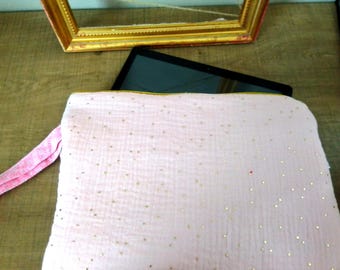 Handmade padded tablet case for 13-14 inch tablets
