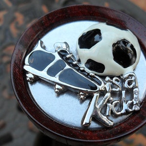 Soccer is a Kick Bottle Stopper