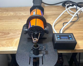 Adjustable 3D Printed Brass Annealing Stand | Fits Amazon Induction Heater and Control Module | Reloading Bench Setup