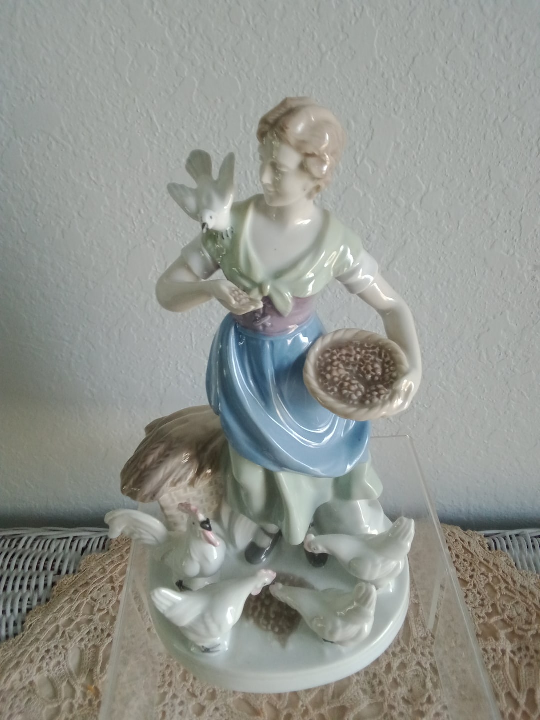 Vintage German Porcelain Figurine by Carl Scheidig 8 3/4 Etsy