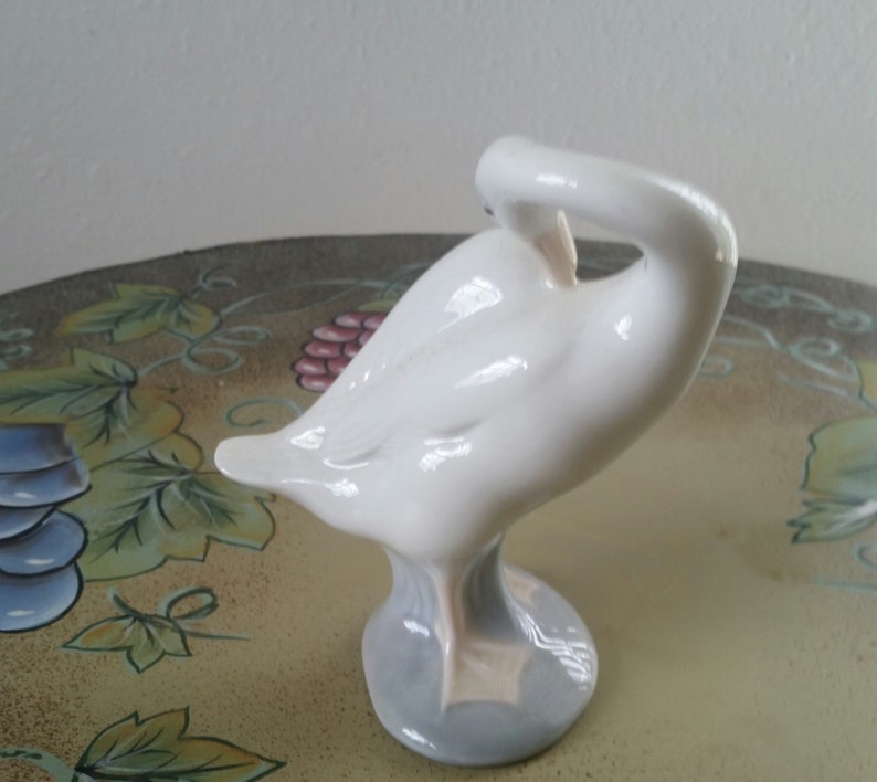 Vintage LLadro Pair Porcelain of Ducks #1264 Duck Flying #4553 Duck Retired
