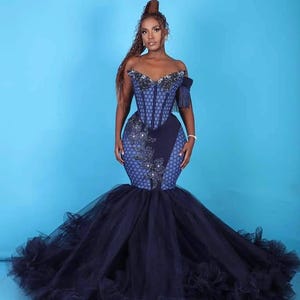 shweshwe dresses with lace Sparkle Lace Meets Shweshwe Dress (Deux) Almondant