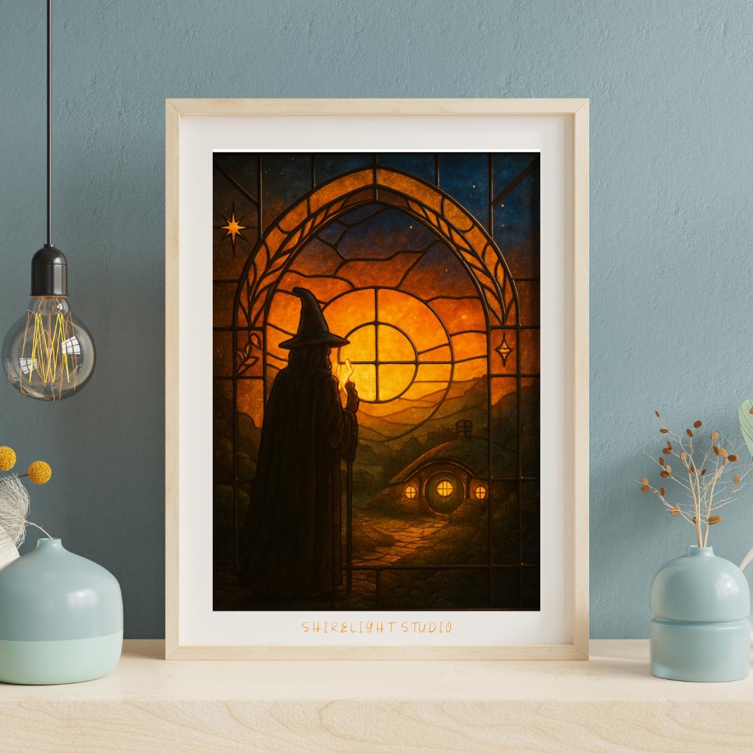 Hobbiton Glass - Etsy
