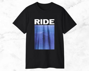 RIDE Shoegaze UK Band Tee Ultra Faded Tour Ambient Noise Post Punk