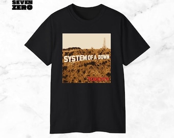 System of a Down Toxicity Shirt: Unisex Cotton Concert Tee