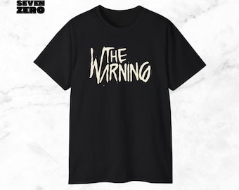 The Warning Band T-shirt | Unisex Cotton Concert Tee - Etsy